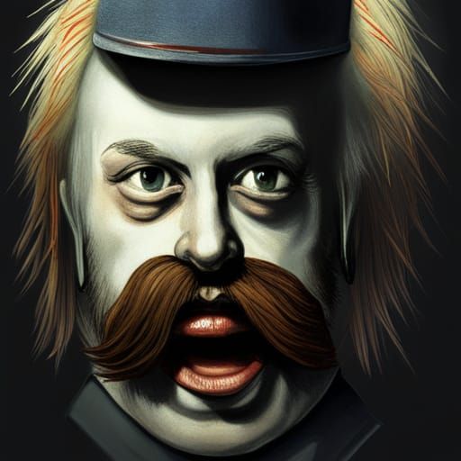 Mad Mailman Mustache