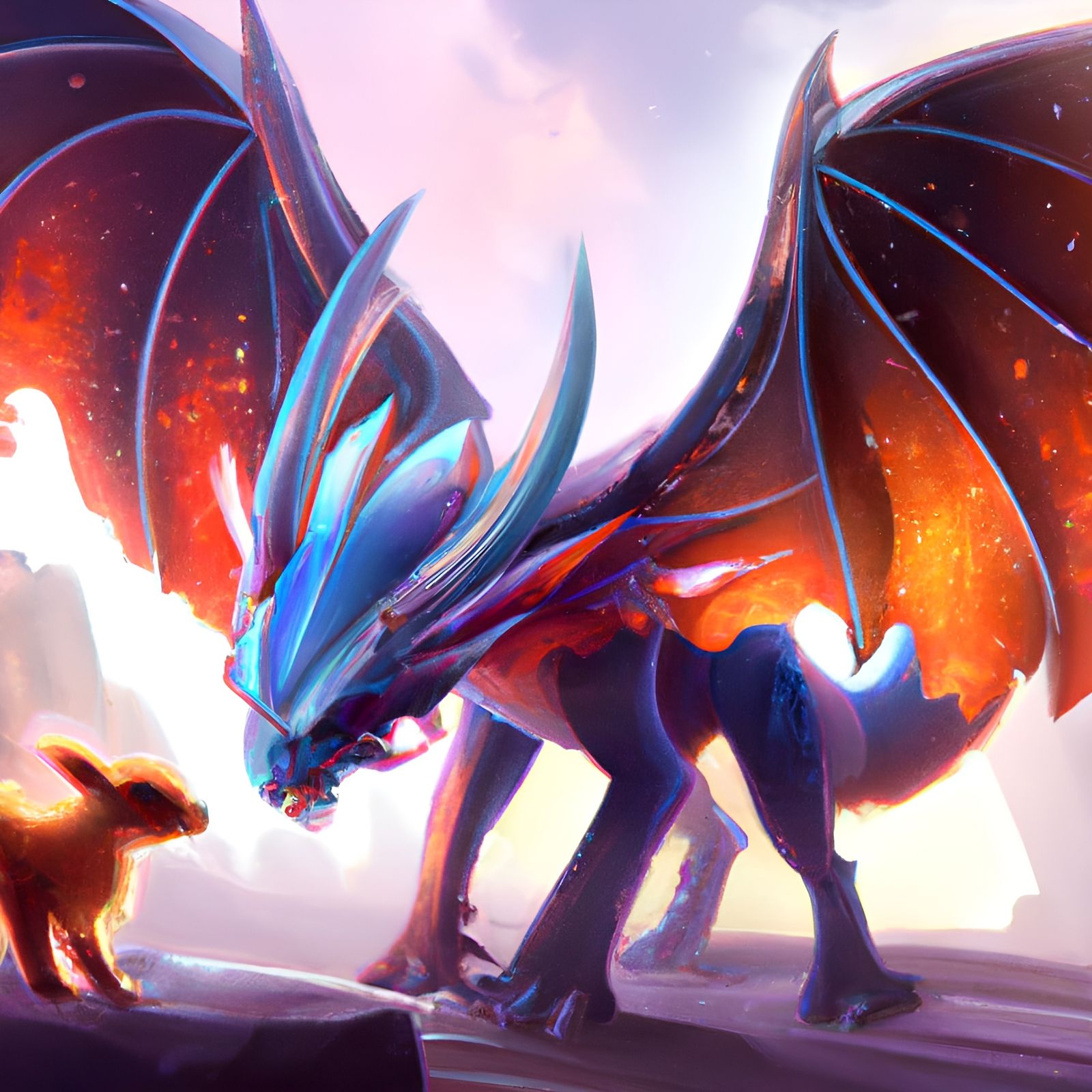 Flaming Silk the SilkWing and SkyWing Hybrid