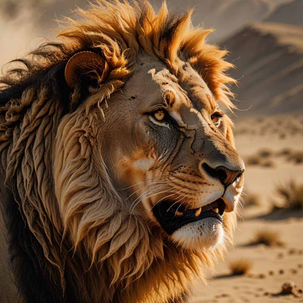 Surveying his domain...