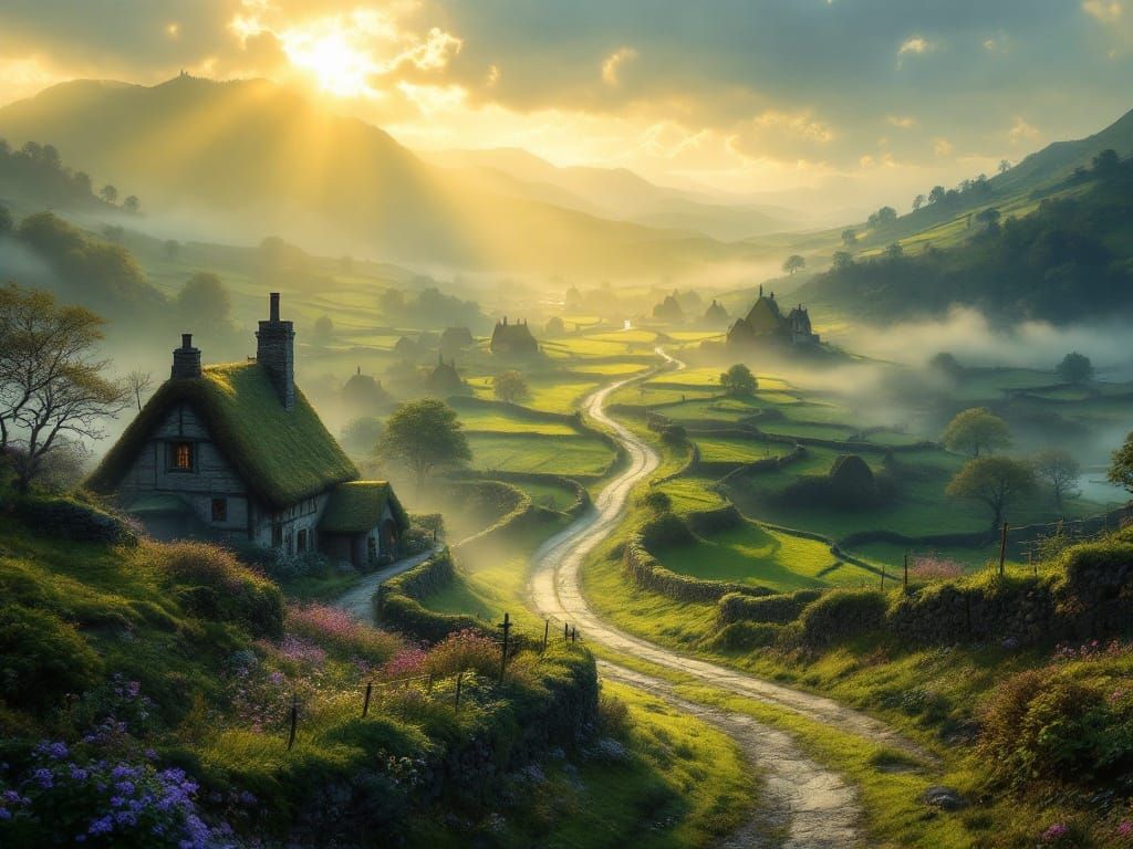 Whimsical Emerald Realm