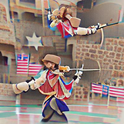 American Musketeer AI Generated Image