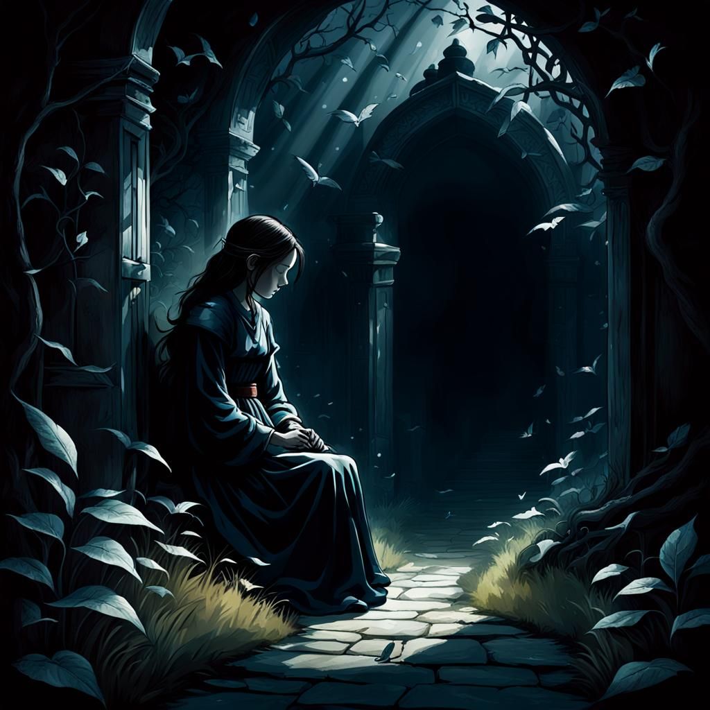 AI Image: Secrets Dwell in Shadows