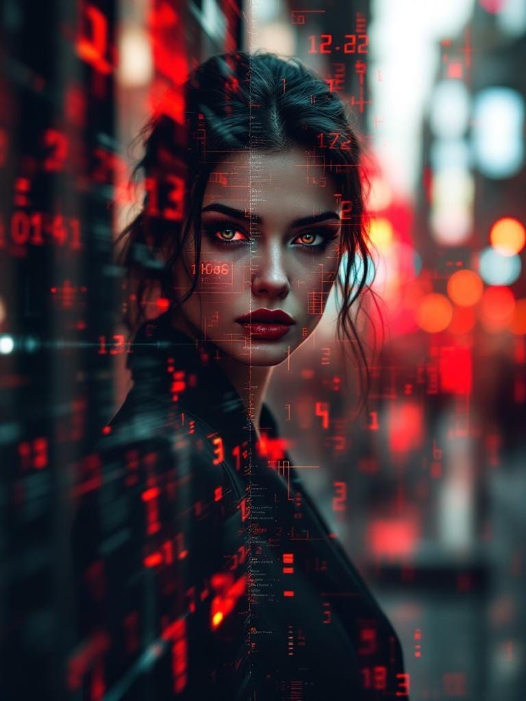 Glitch Photography: Fractured Reality in Digital Portrait