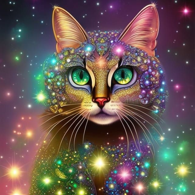 One can never be too rich, too famous, or too sparkly!