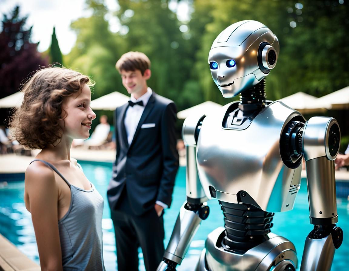 The Robot's Pool Party
