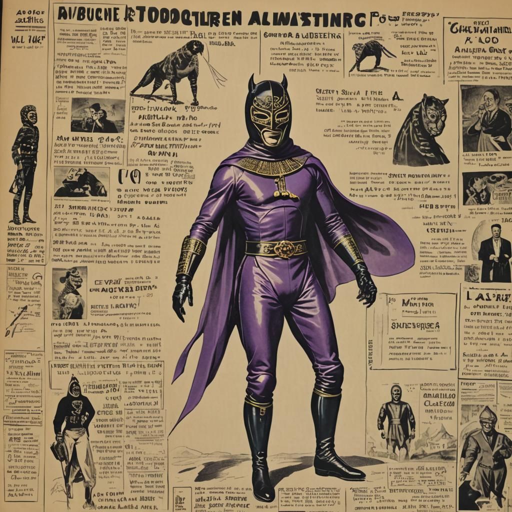 Jaguar-Masked Ninja Super-Villainess in San Francisco