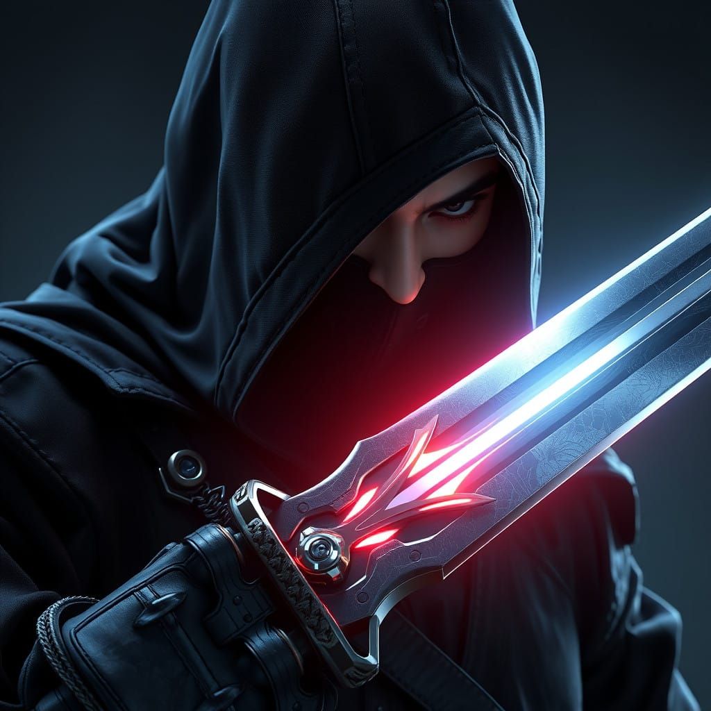 Dark Assassin Revealed in Close-Up, Anime-Inspired Realism