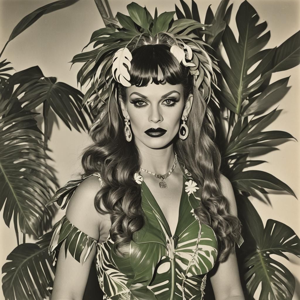 Seminole Drag Queen Goddess in 1970s Florida