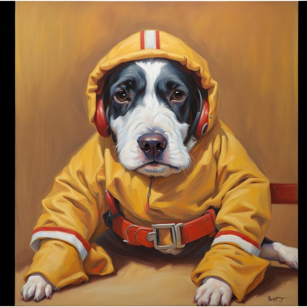 Bobby  oil painting by James Gurney