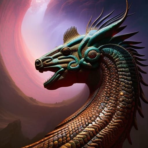 an ancient Greek hippocampus