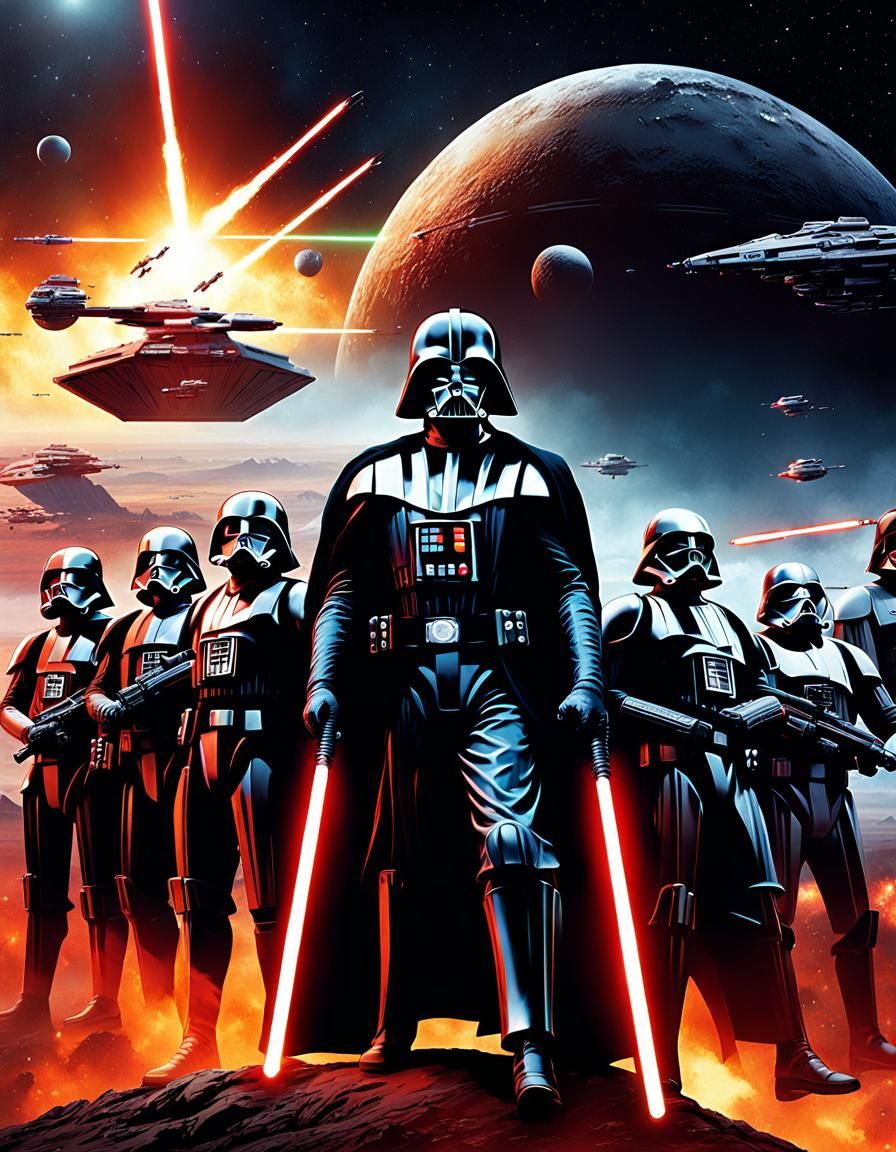 Star Wars: Darth Vader and the Bombarded Planet