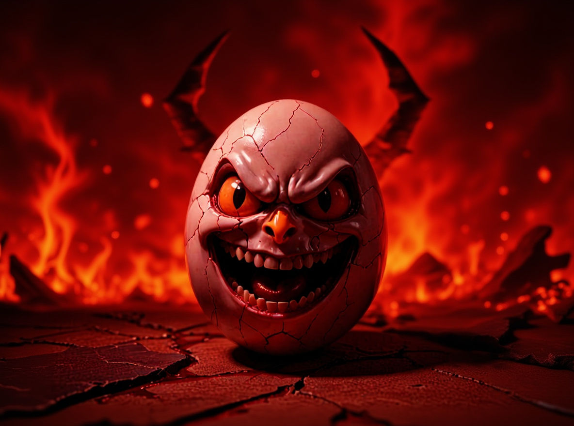 Satanic egg