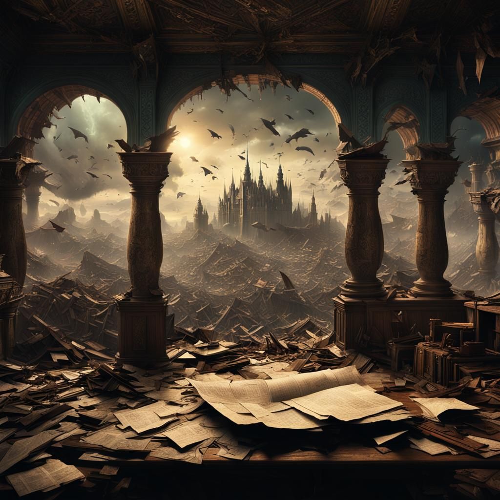 Dramatic Battle Map Scene with Flickering Candlelight