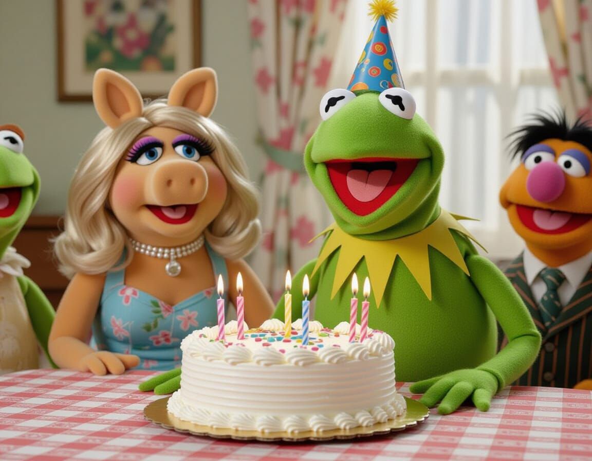Kermit's birthday 3