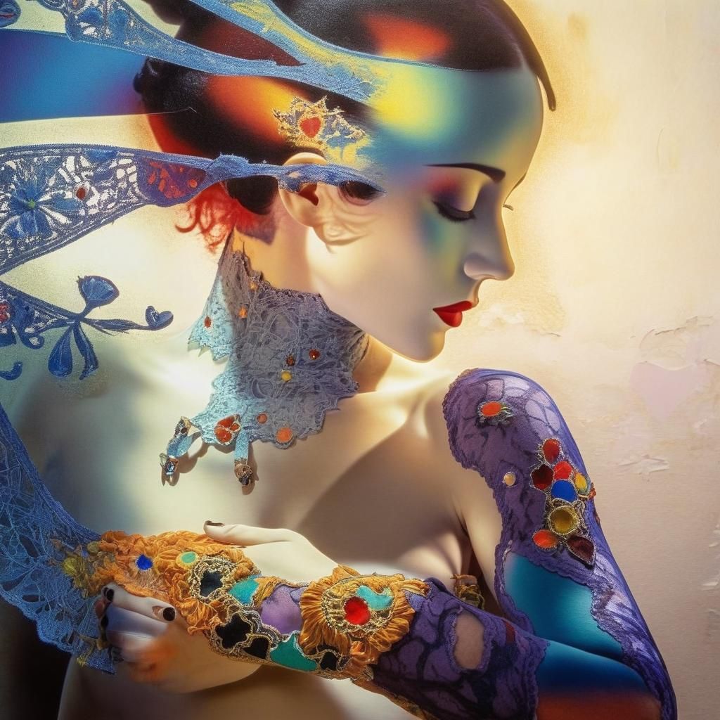 Abstract Chromatic Shadow Dance