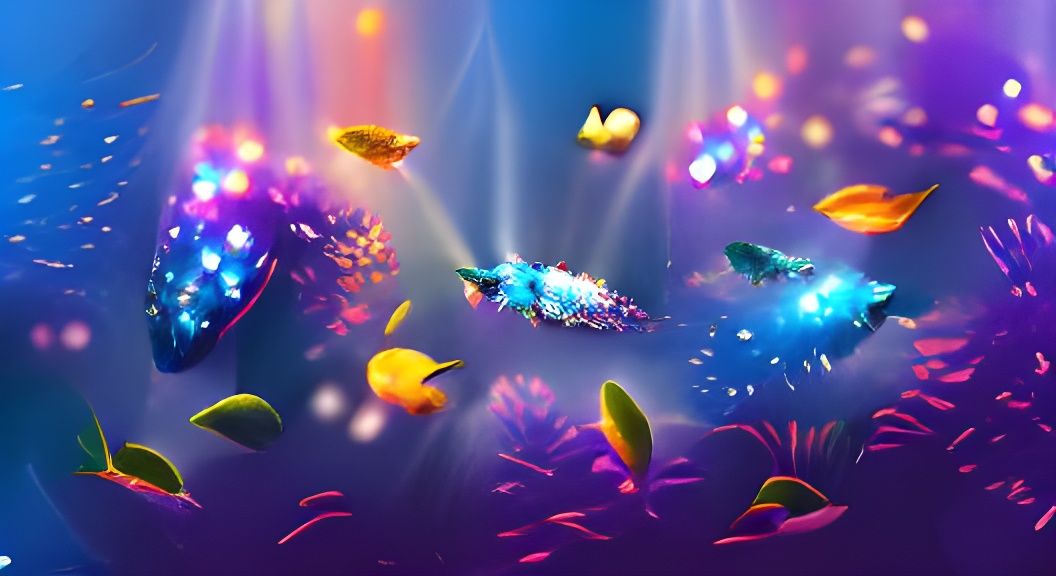 Video Deep blue ocean