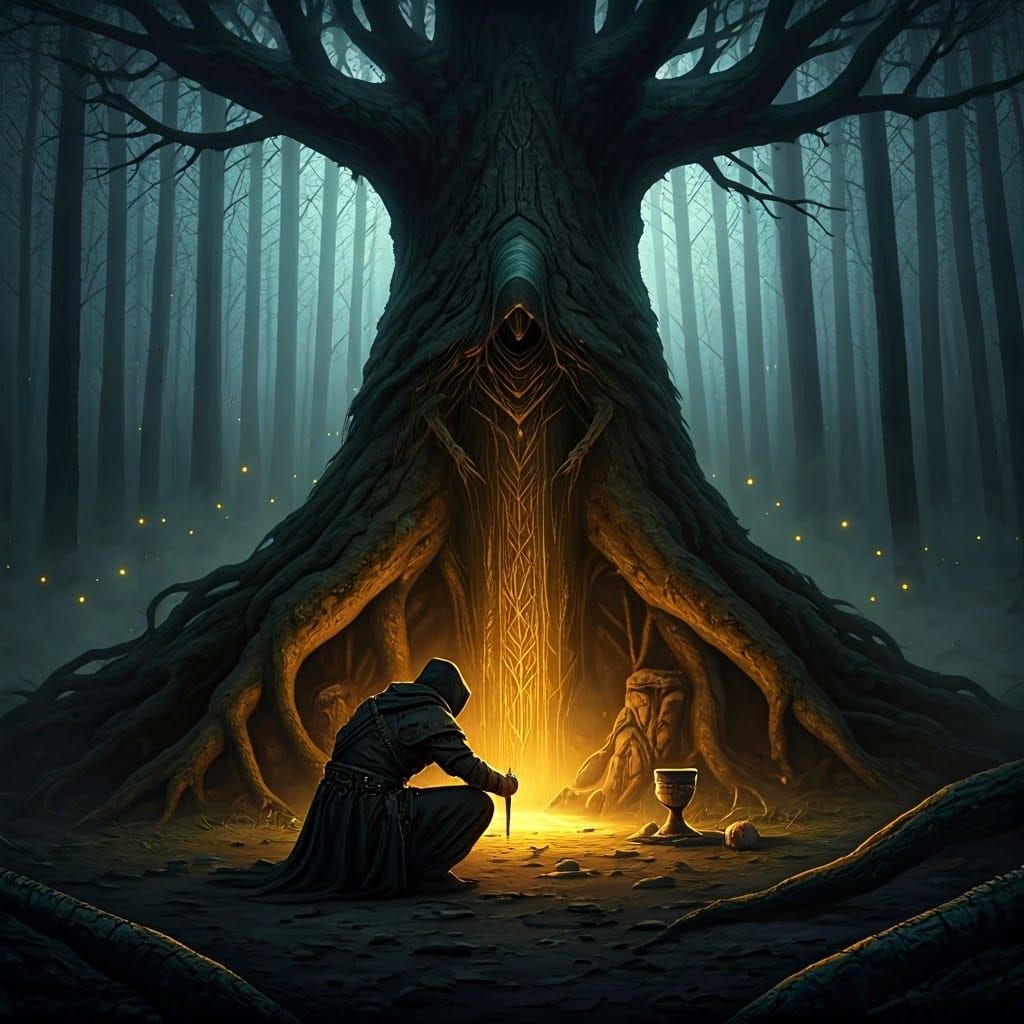 Ancient Oak Guardians Seal a Forbidden Pact in Mysterious Mo...