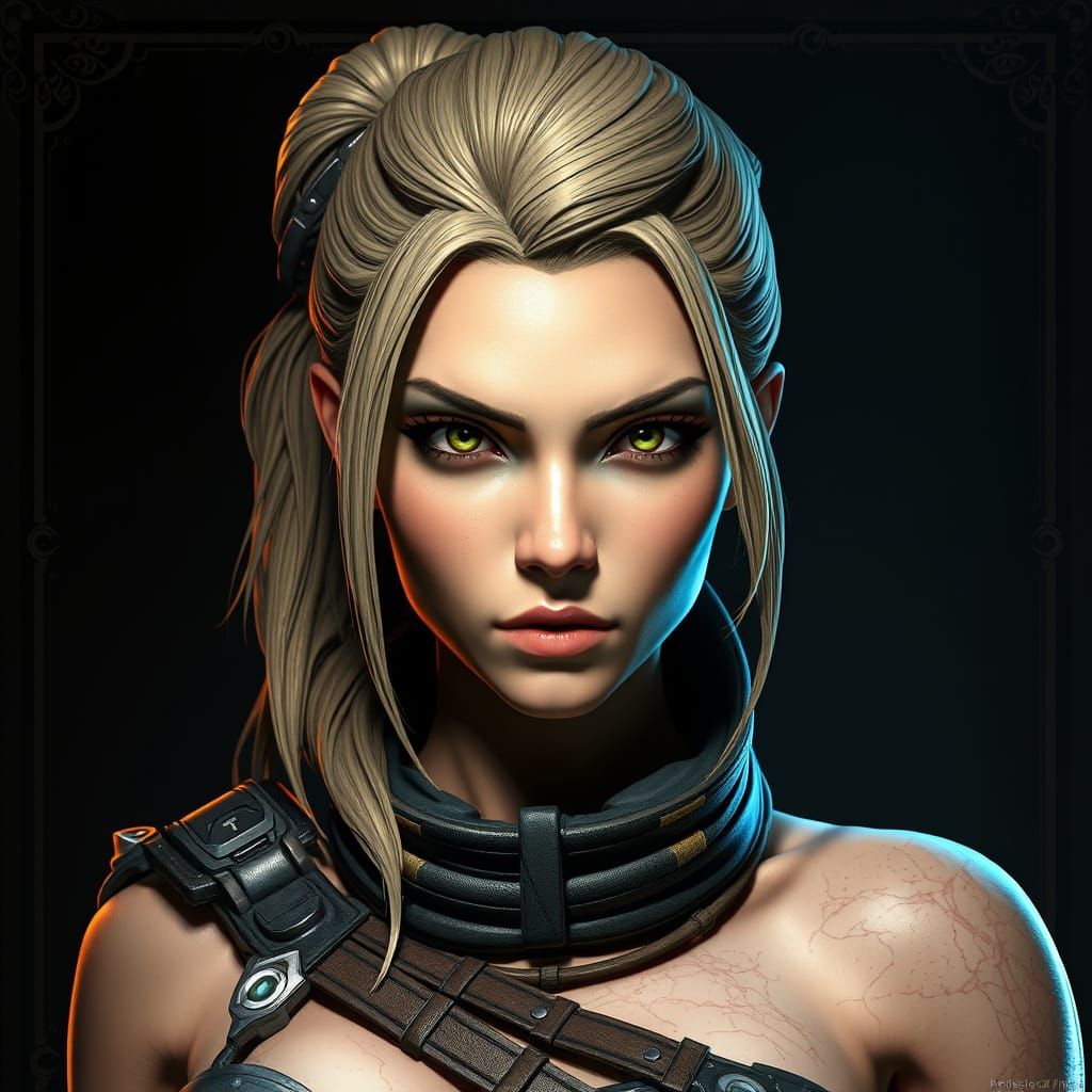 Sci-Fi Goddess Aya Brea Blends Post-Apocalyptic and High-Tec...