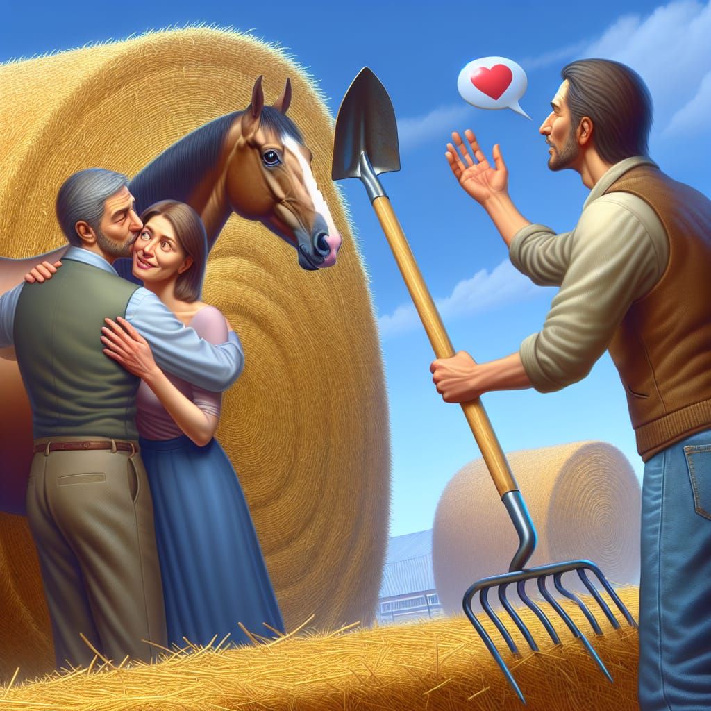 Complex Affection: A Hyperrealistic Web of Love