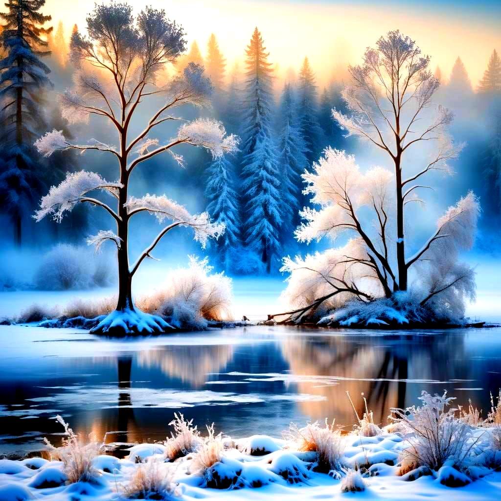 Winter Landscapes: 3D Matrix Hallways in Professional Photog...