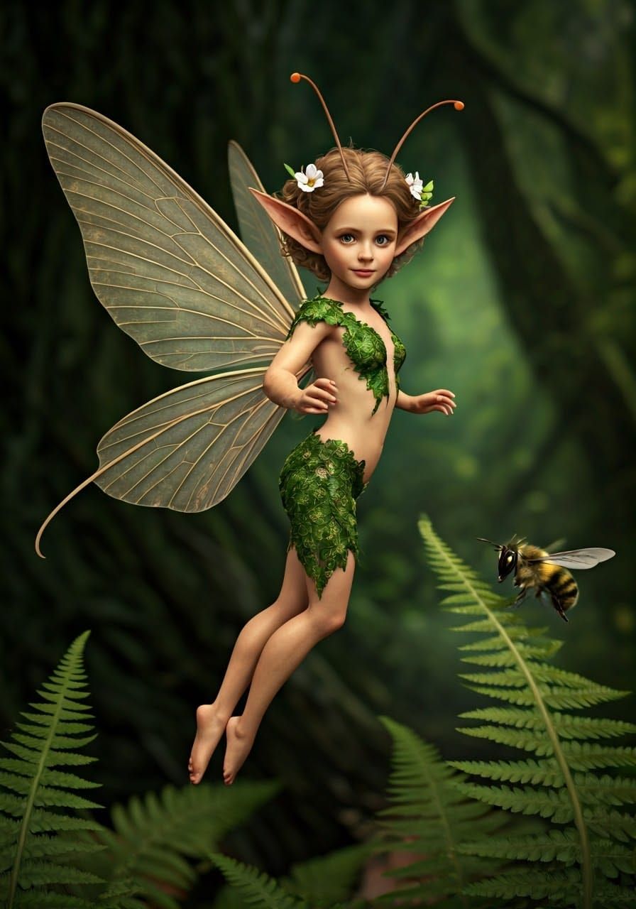 Fairy, Ferns