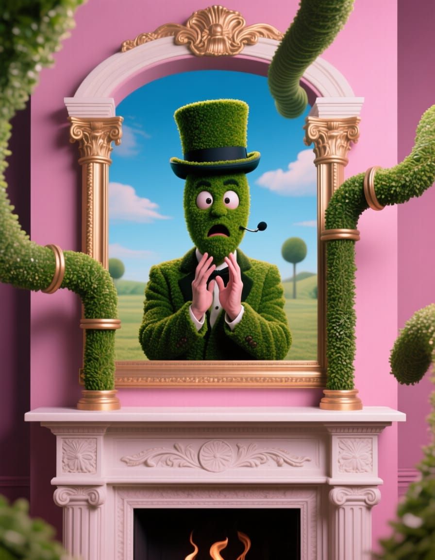 Slurb Morphotic TV Presenter Models Latest Trend in Topiary ...