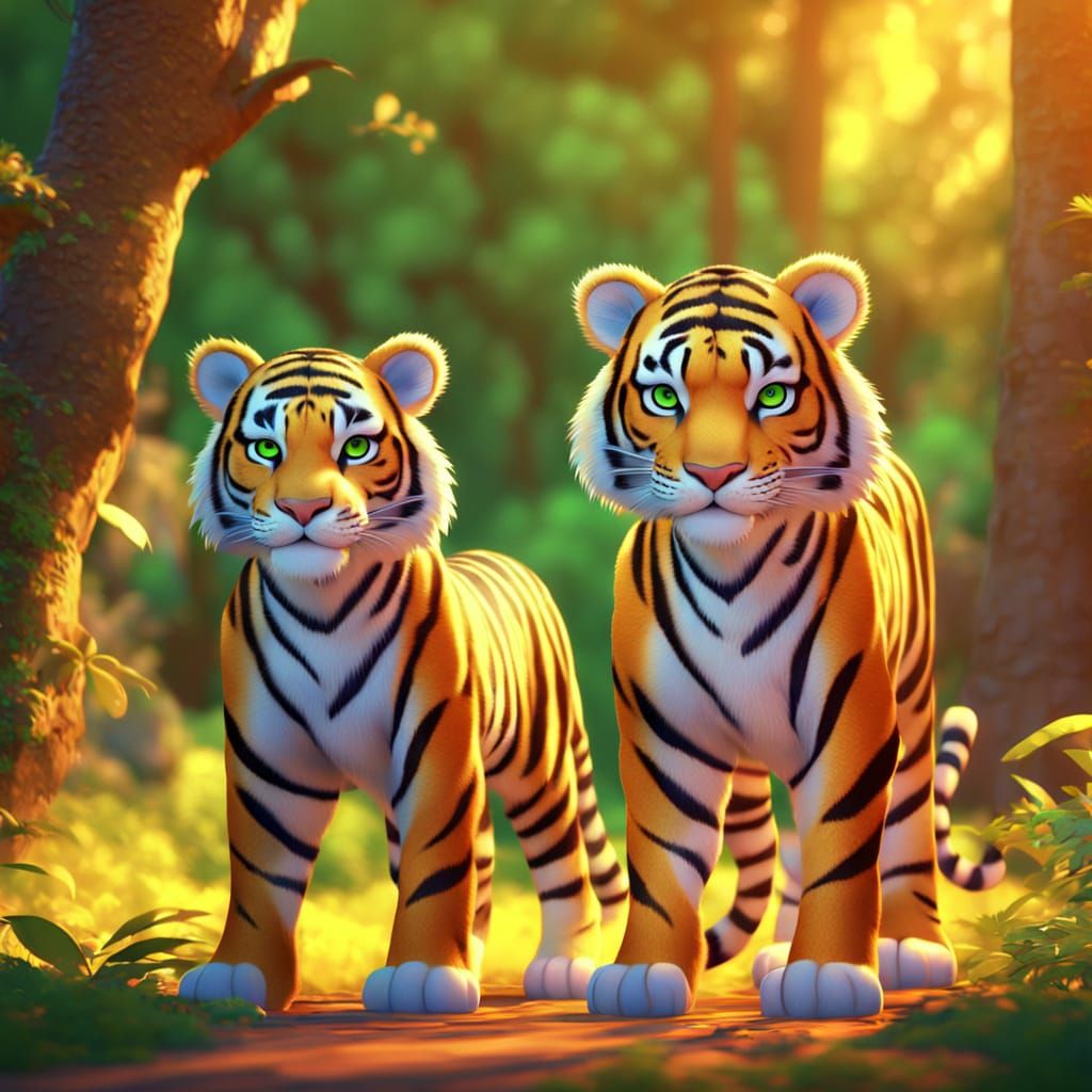 AI Image of a Tiger