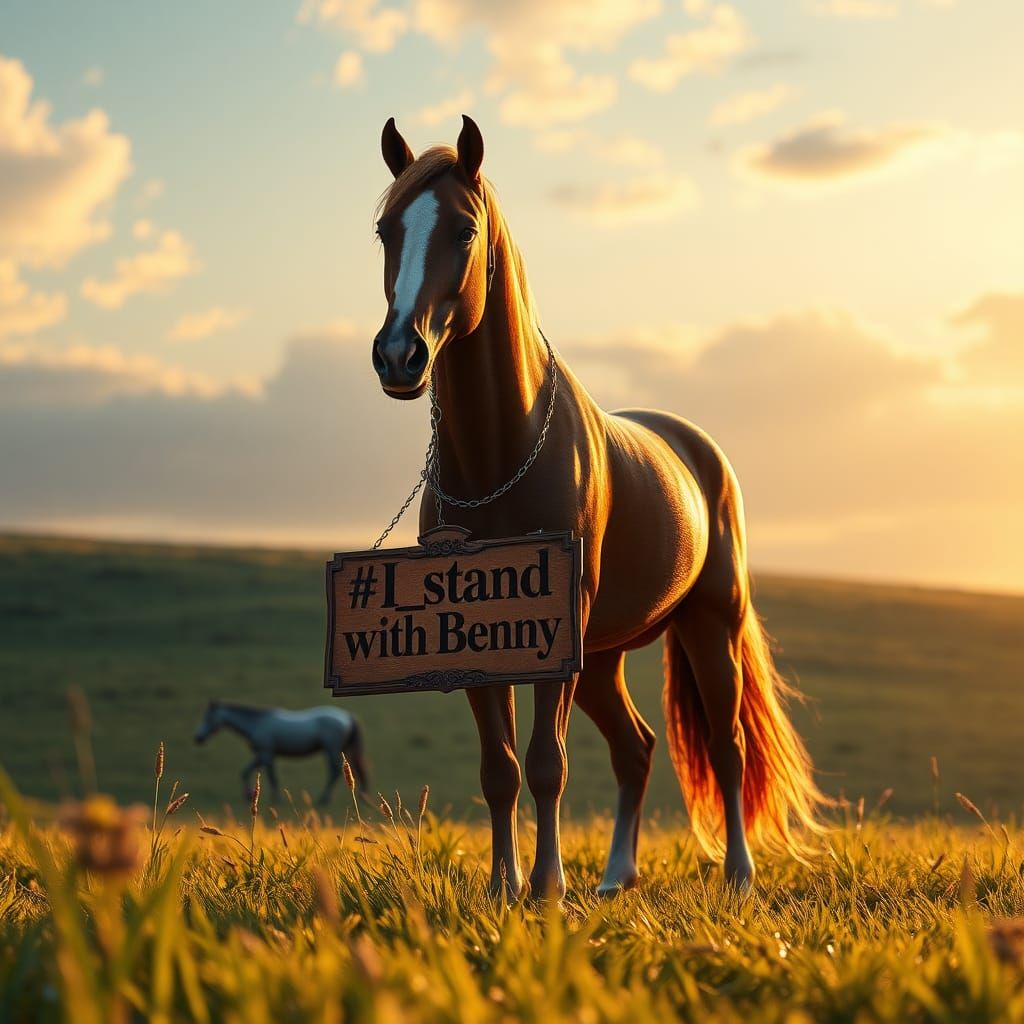 Majestic Horse Galloping Towards a Brighter Future