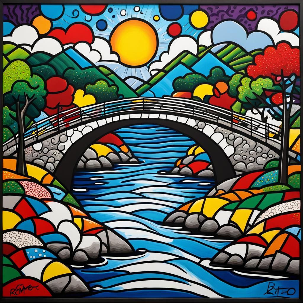 Britto Style: Bridge Over Troubled Water