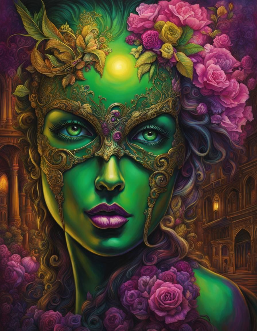 Dystopian Glitchcore Landscape in Photorealistic Style