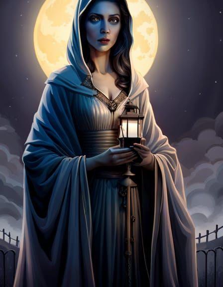 Mysterious Night Maiden