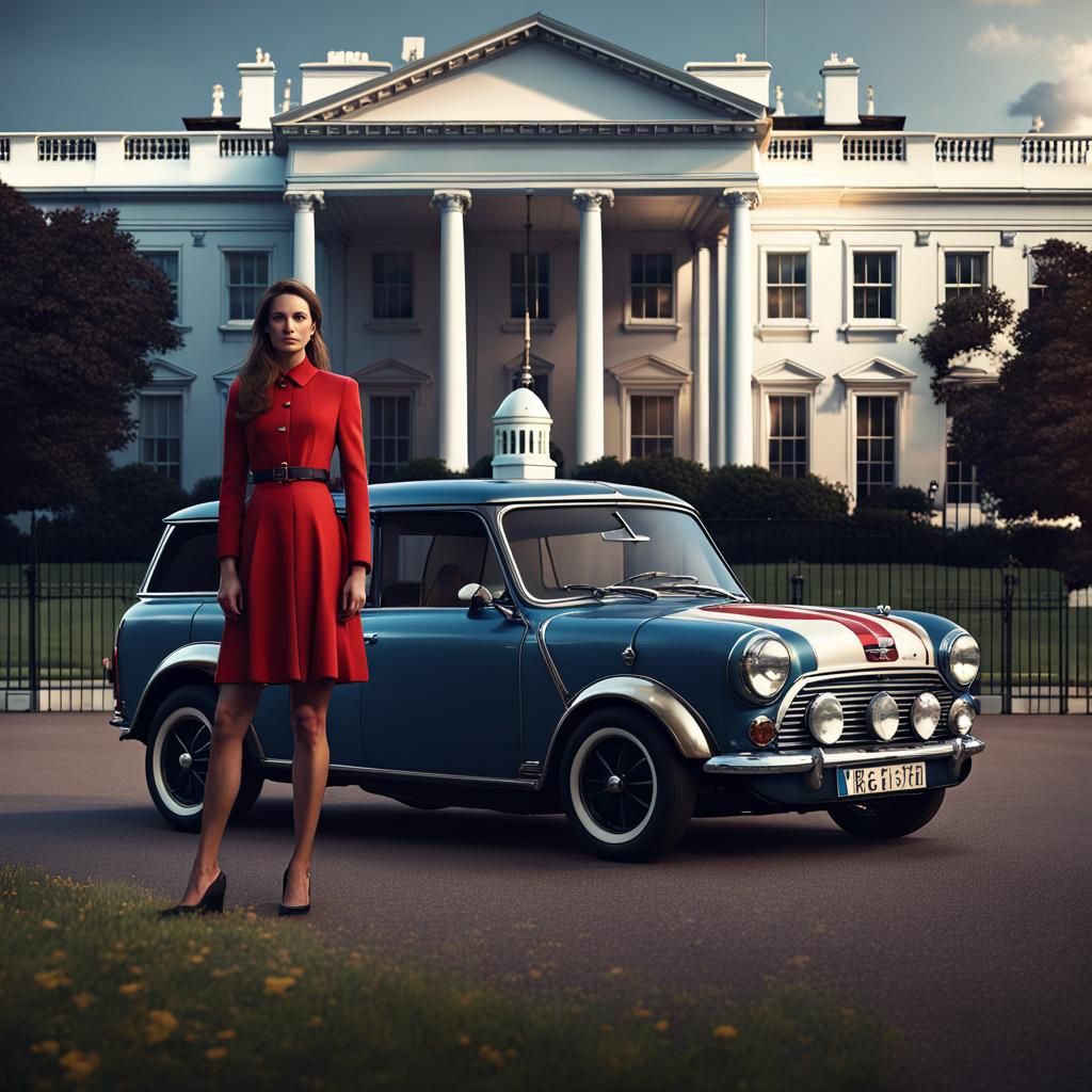 Mini Clubman and Princess Kate at White House