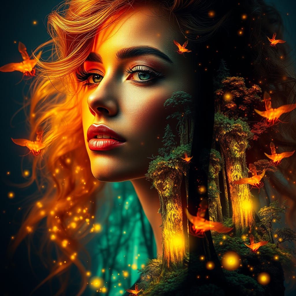 into the magical night