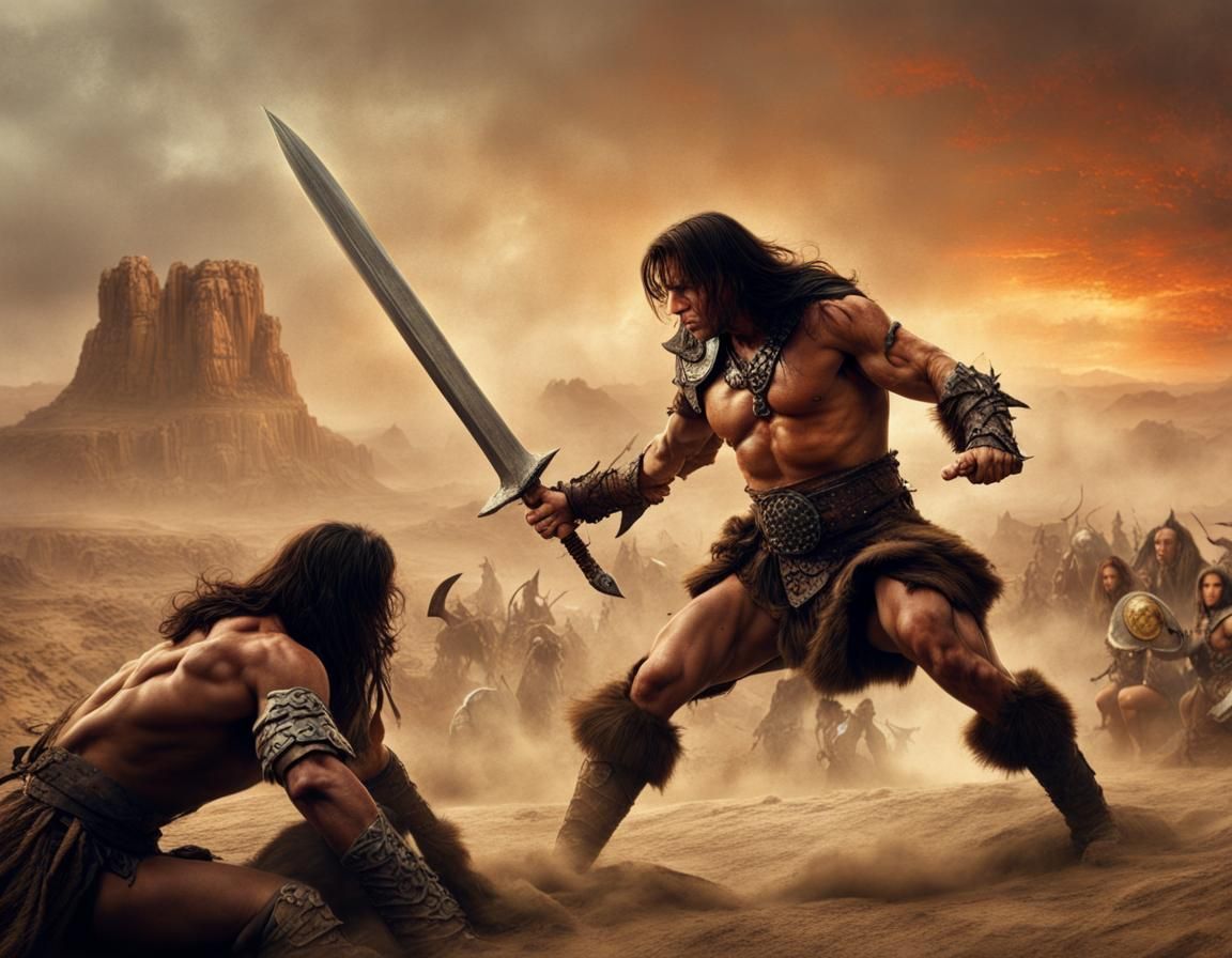 Conan the Barbarian Desert Battle