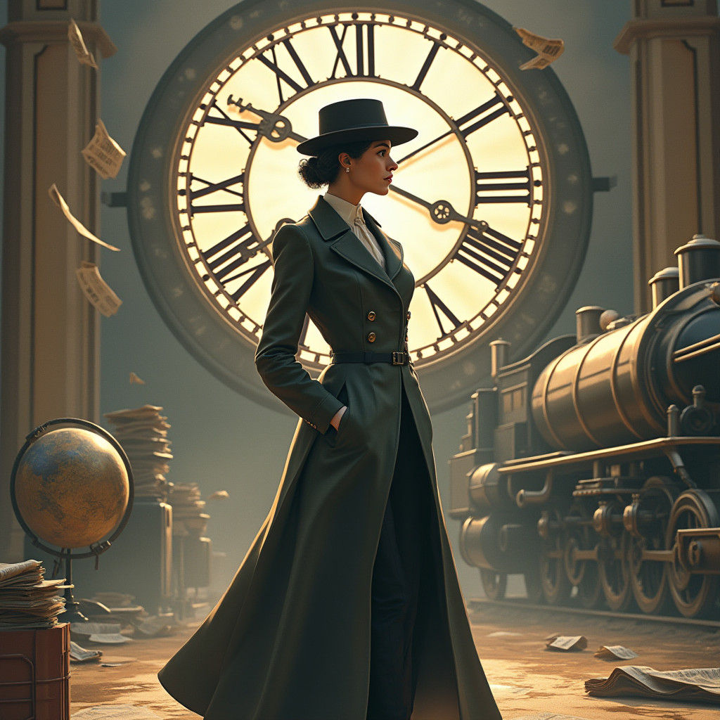 Nellie Bly's Around-the-World Adventure: Futuristic Concept ...