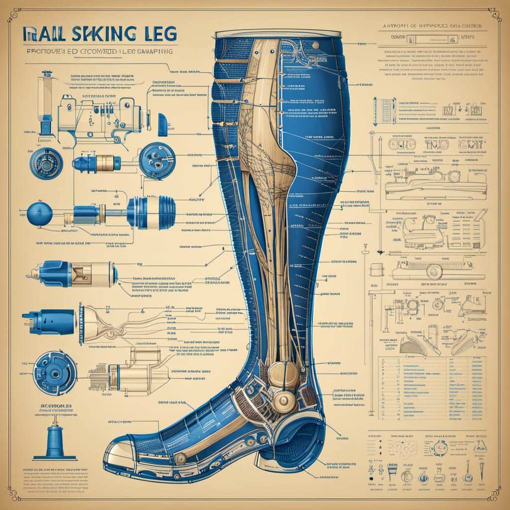 Advanced prosthetic leg that does that attaches to the bone invention