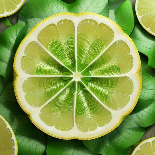 Lemon Clover: Pixar-Inspired 3D Digital Art