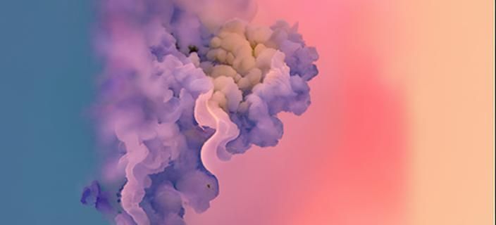 Colorful Smoke Clouds: A Mesmerizing Blend