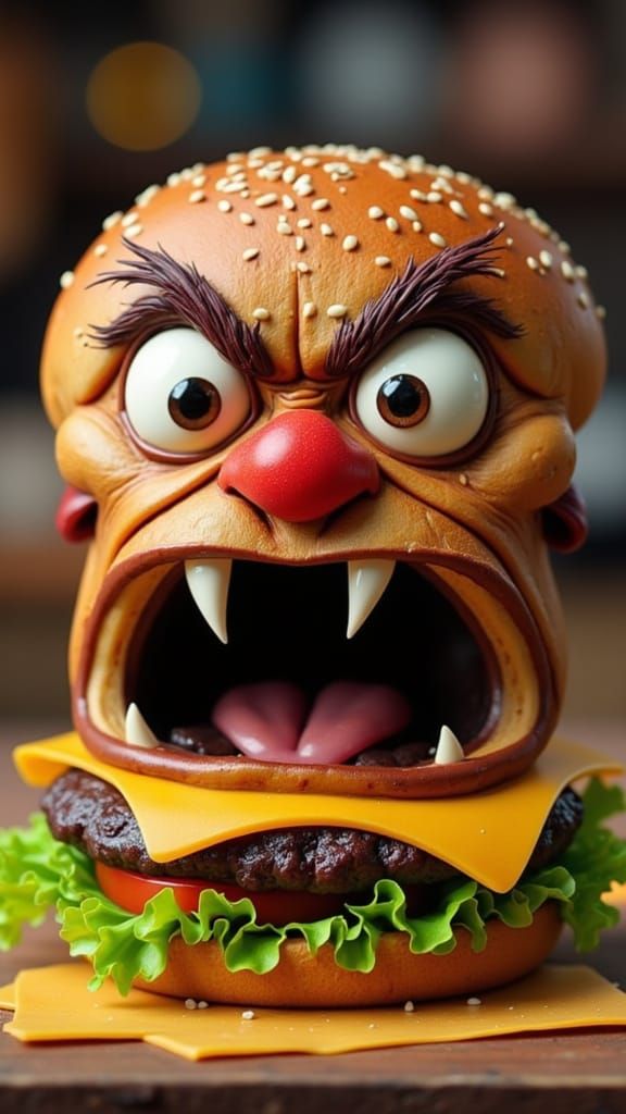 Eat me if you dare....🍔🫣