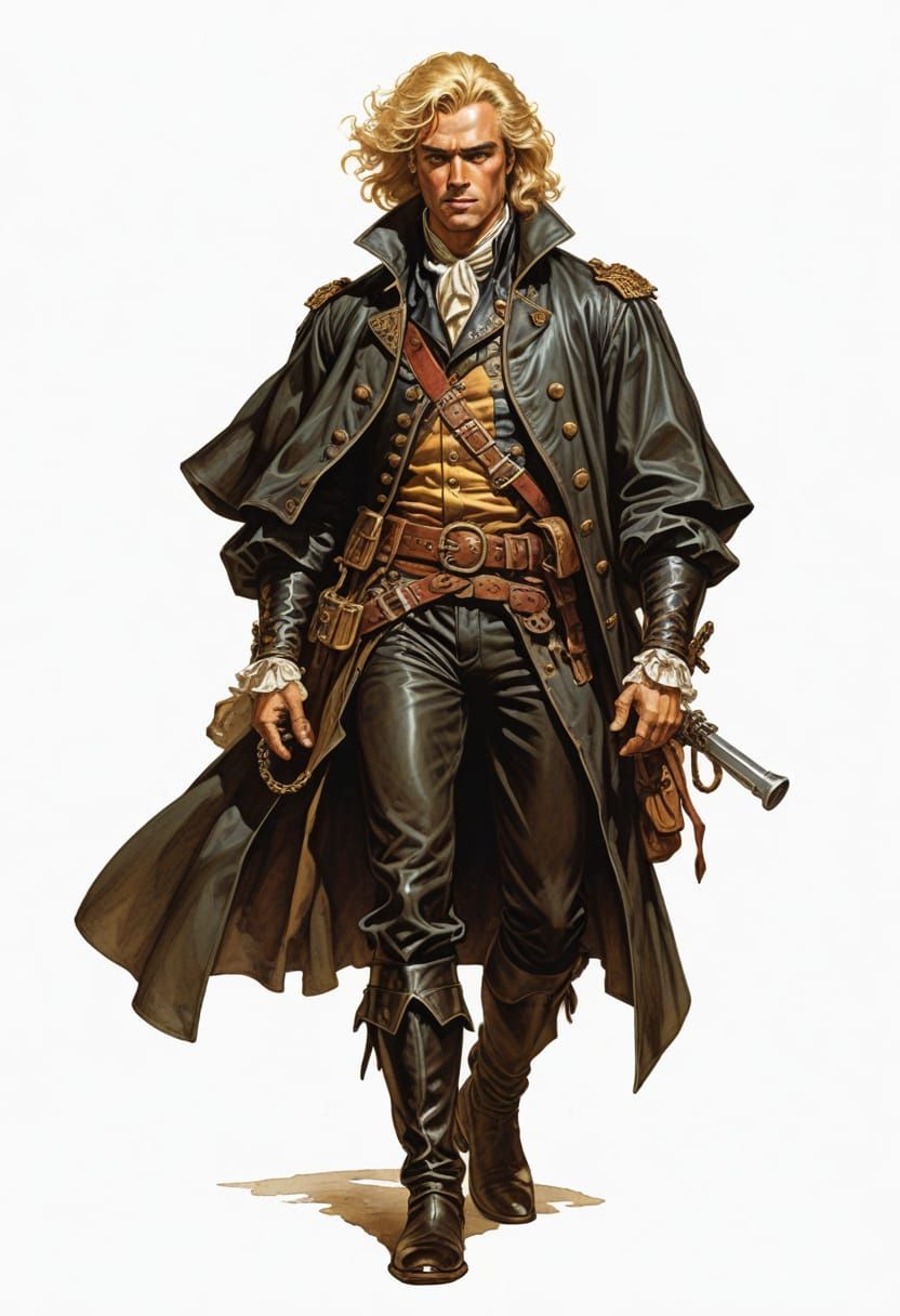 Regency Era Crimelord in Vivid Colors