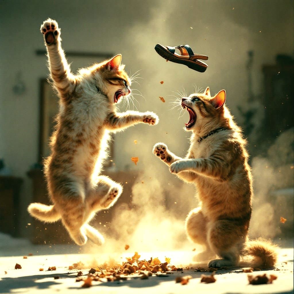 Dramatic Furry Free-for-All in a Cinematic Masterpiece