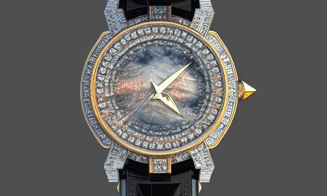 Epic Crystal Watch Rendered in Cycles