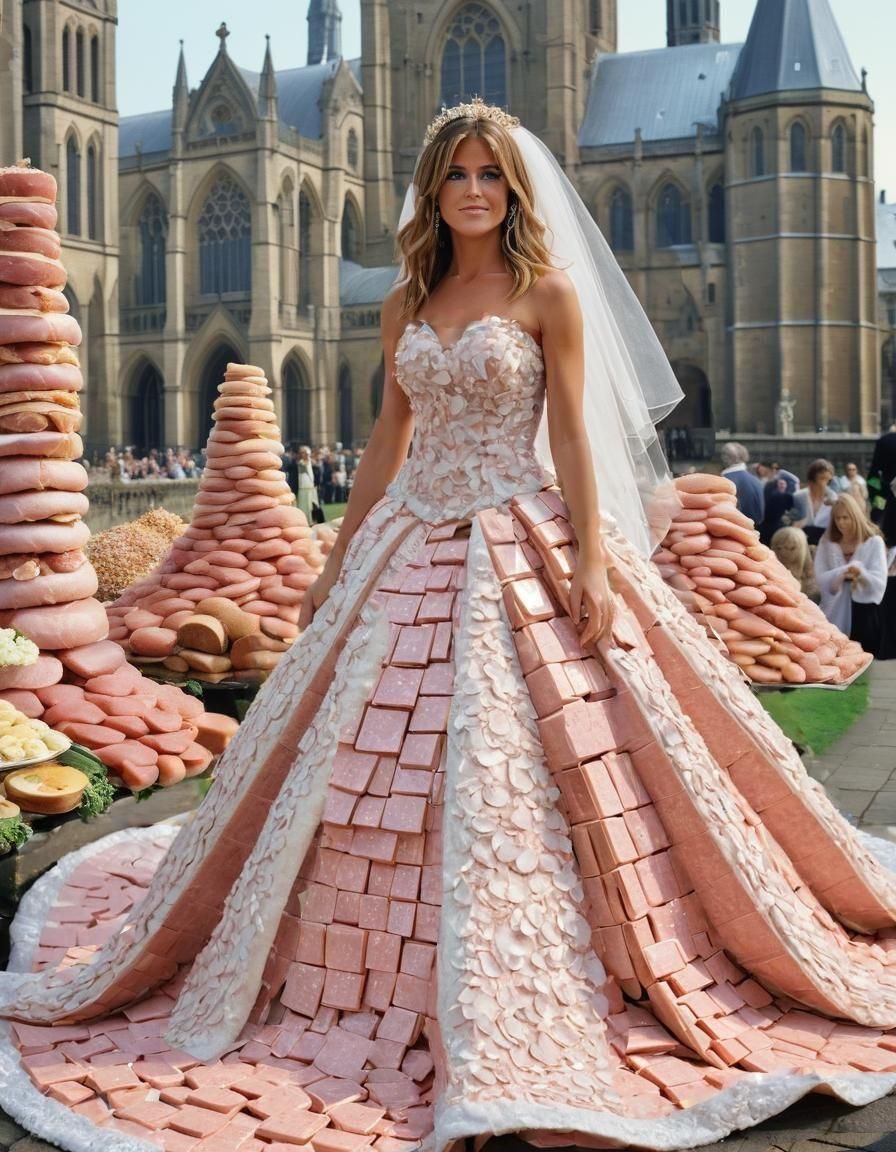 Spam Wedding Dress: A Culinary Creation