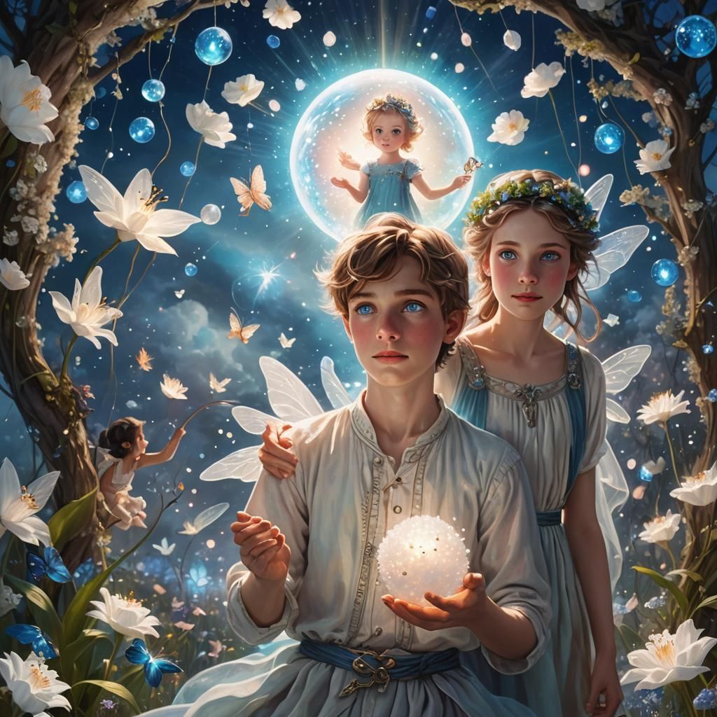 Ethereal Fairies in a Whimsical Surreal Dreamscape