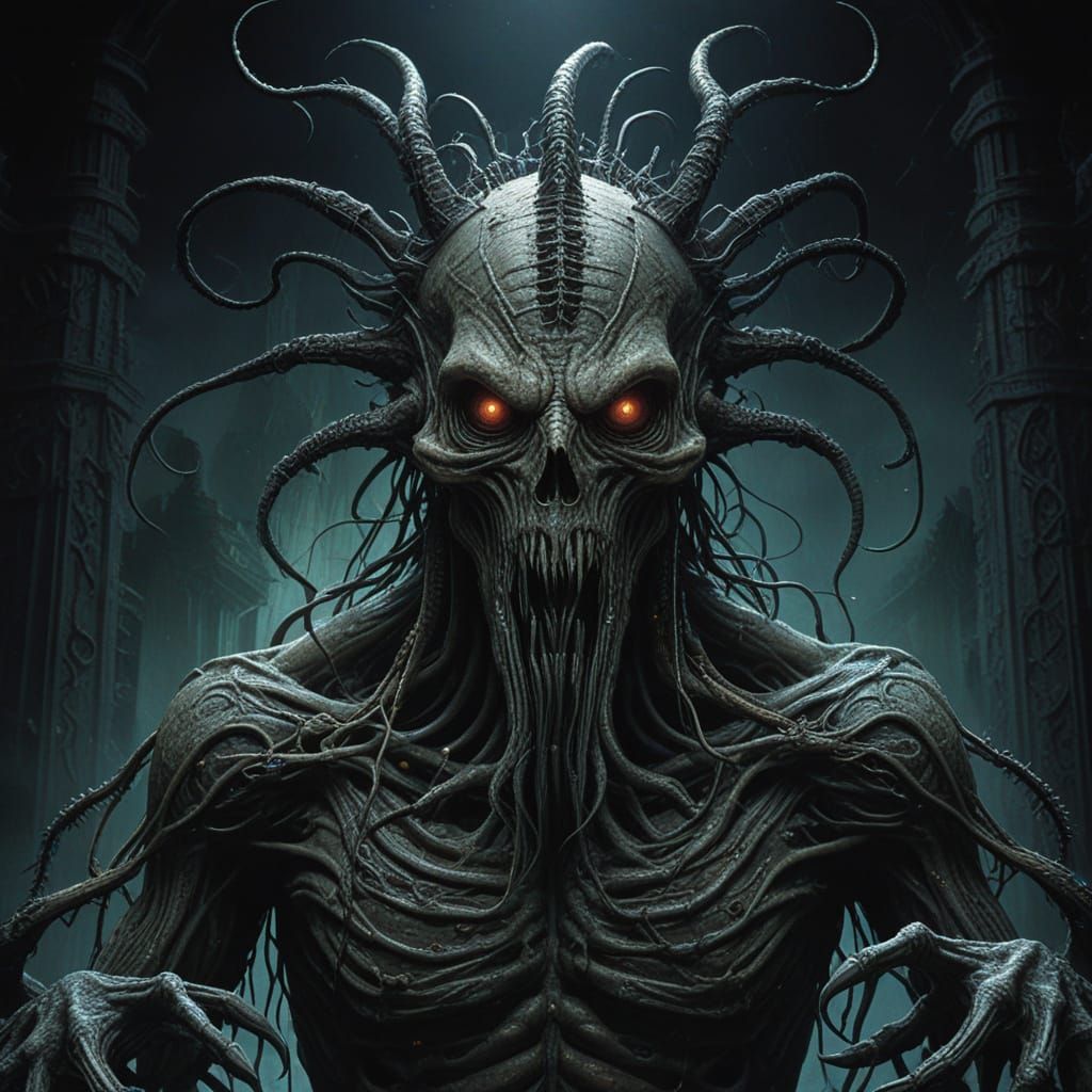 Eldritch Horror Cosmic Deity Reckons with Unspeakable Malevo...