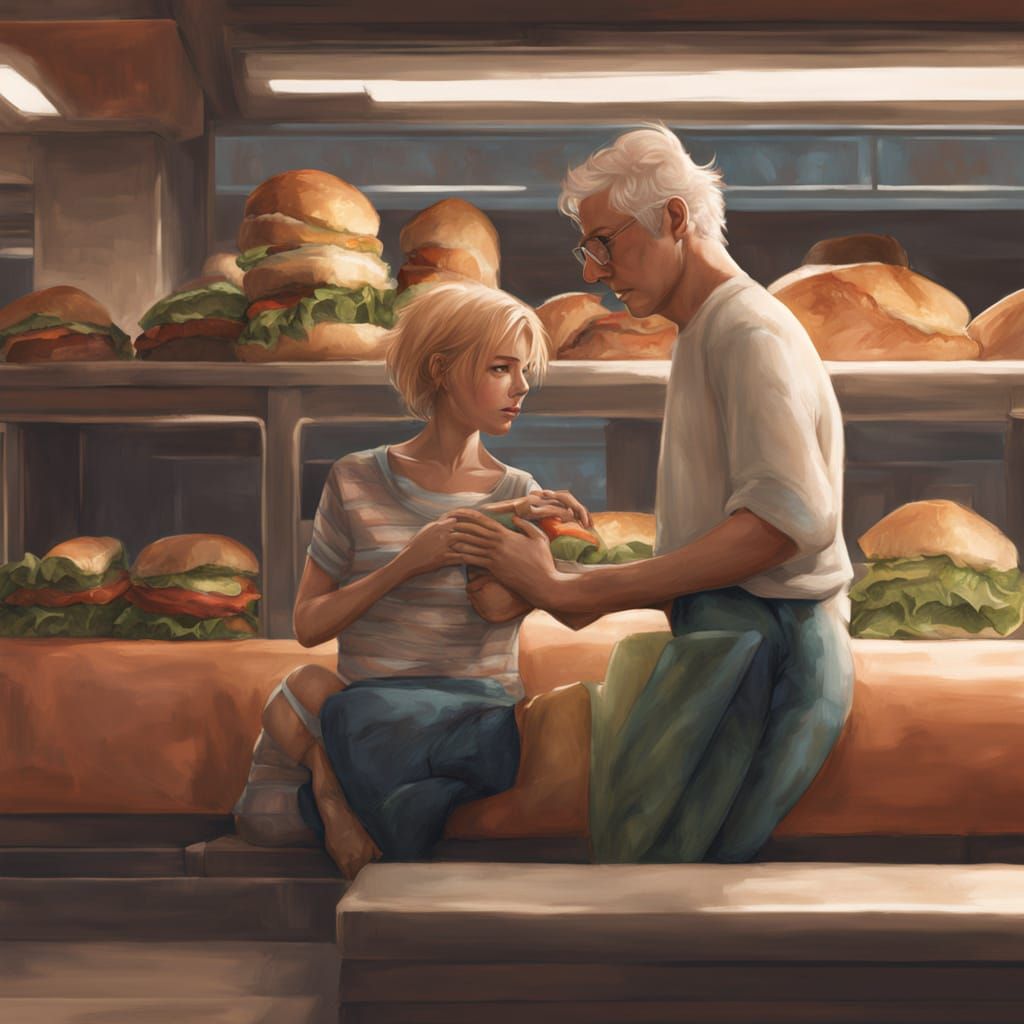 Savory Deli Masterpiece in Warm, Natural Light