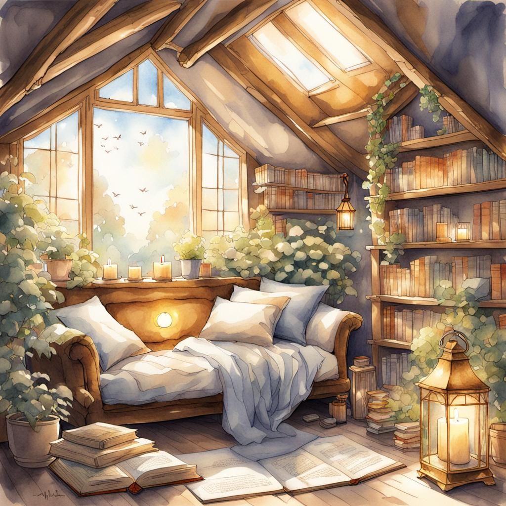 COZY ATTIC SPACE