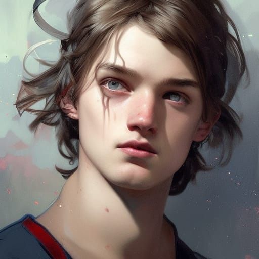 Oxford Student Celebrates Graduation, Hyperdetailed Portrait