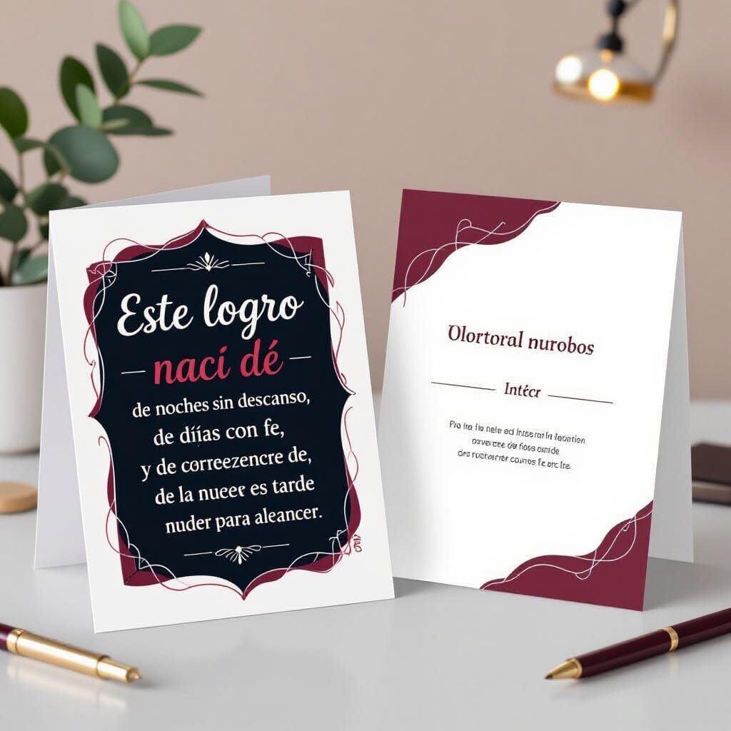 Graduation Card for Adult Learners