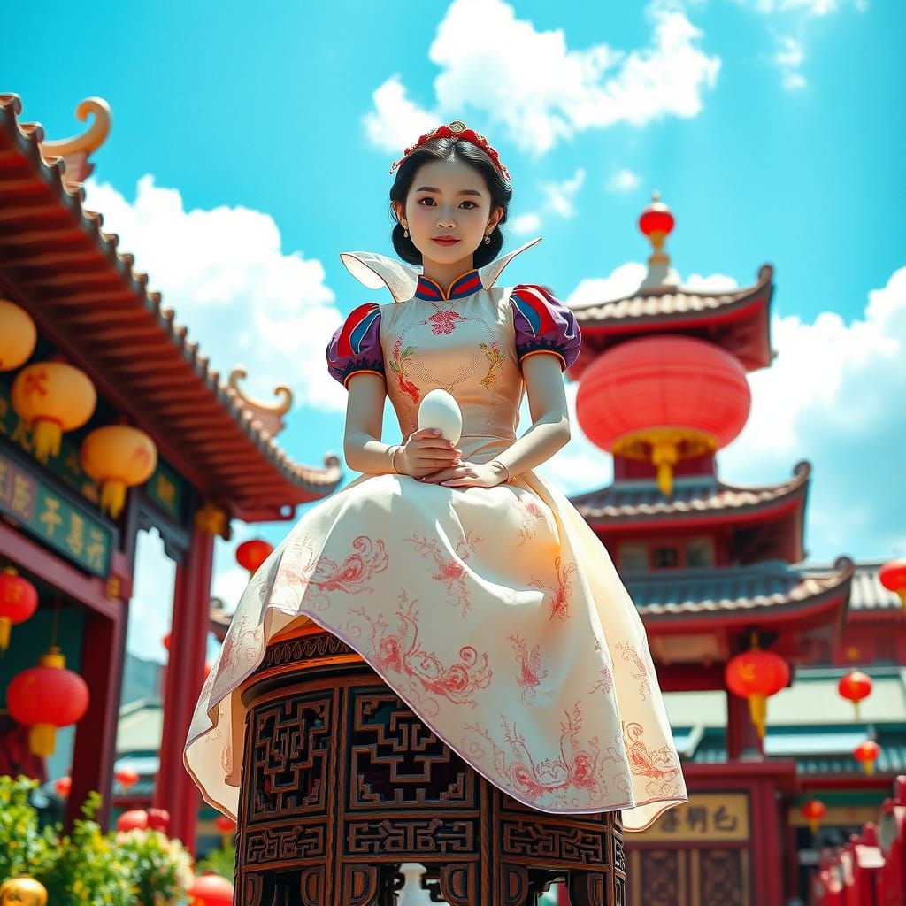 Snow White Celebrates Dragon Boat Festival